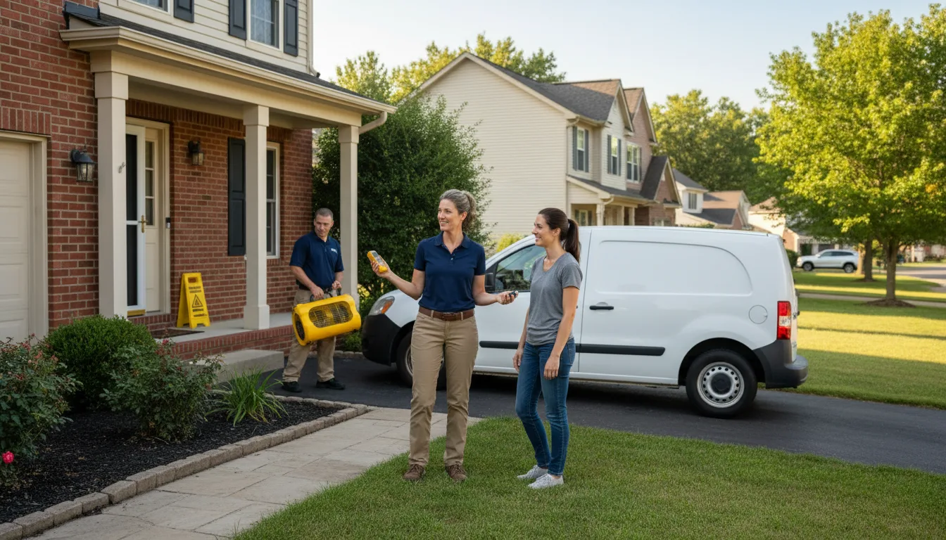 Water restoration image for Fire And Smoke Damage Restoration in Milton, IN